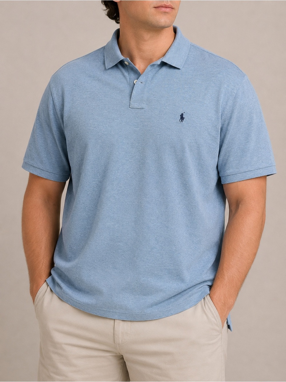 Ralph Lauren Light Blue Short Sleeve Polo